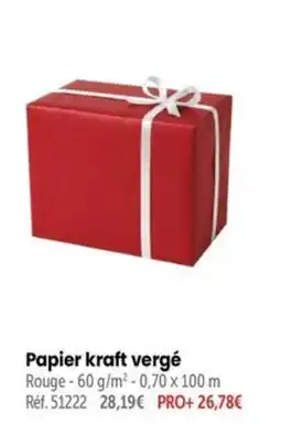 Retif Papier kraft vergé offre