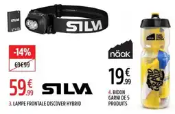 Intersport SILVA LAMPE FRONTALE DISCOVER HYBRID offre