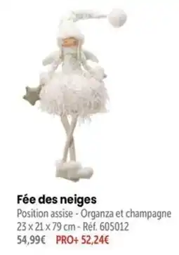 Retif Fée des neiges offre