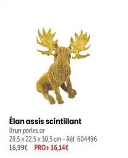 Retif Élan assis scintillant offre