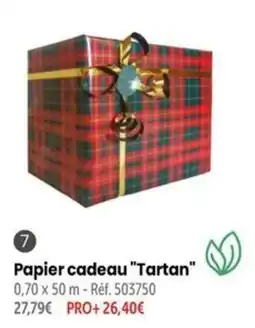 Retif Papier cadeau Tartan offre