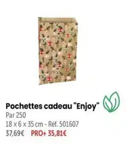 Retif Enjoy Pochettes cadeau offre