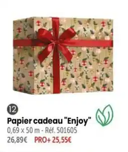 Retif Papier cadeau Enjoy offre