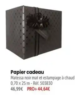 Retif Matessa Papier cadeau offre