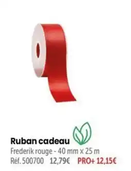 Retif Frederik ruban cadeau offre