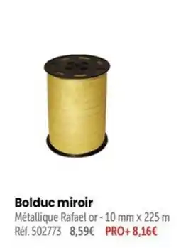 Retif Bolduc miroir offre
