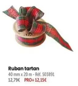 Retif STAN Ruban tartan offre