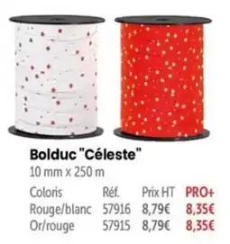 Retif Bolduc Céleste offre