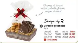 Retif Design by R Corbeille décor bois offre