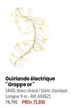 Retif Grappe or offre