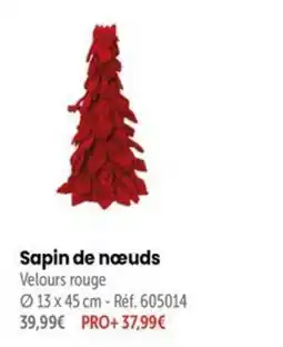 Retif Sapin de nœuds offre