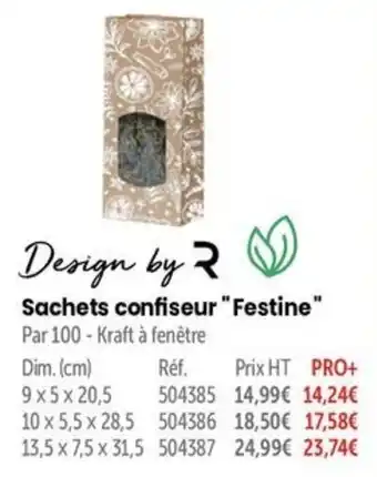 Festine Sachets confiseur