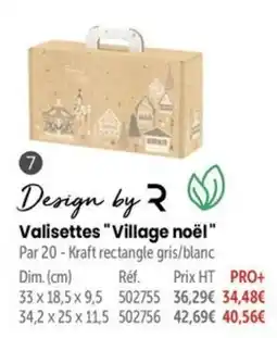 Retif Design by R Valisettes "Village noël" offre