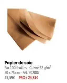 Retif Papier de soie offre