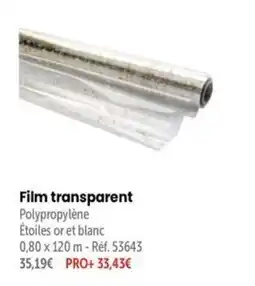 Retif Film transparent offre
