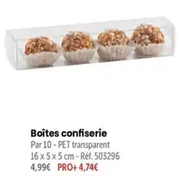Retif Boîtes confiserie offre