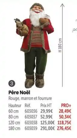Retif Père Noël offre