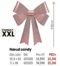 Retif Nœud candy offre