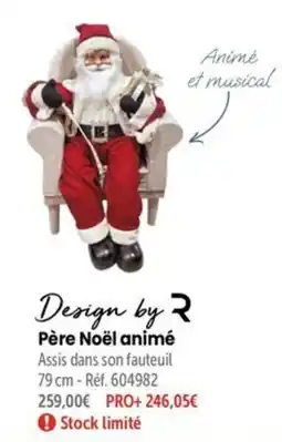 Retif Design by R Père Noël animé offre