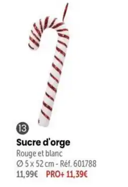 Retif Sucre d'orge offre