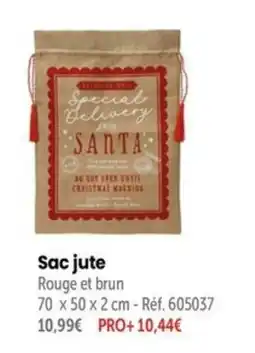Retif Sac jute offre
