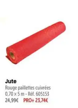 Retif Jute offre