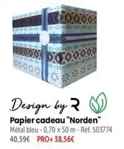 Retif Design by R Papier cadeau "Norden" offre