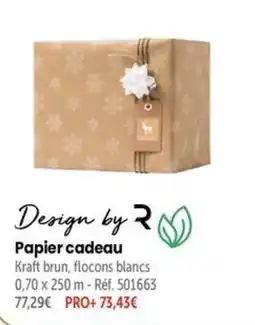 Retif Design by R Papier cadeau offre