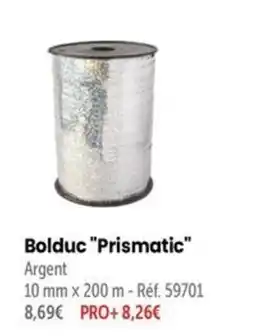 Retif Bolduc Prismatic offre