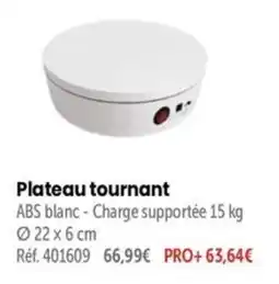 Retif Plateau tournant offre