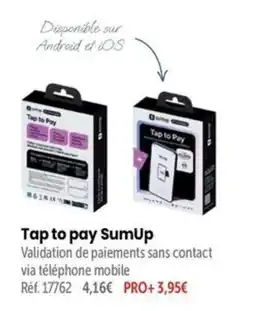 Retif SumUp Tap to Pay offre