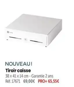Retif Sitting Tiroir caisse offre