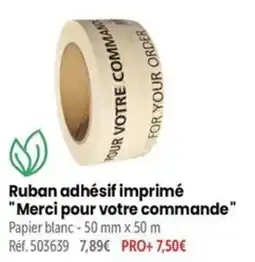 Retif Ruban adhésif imprimé offre