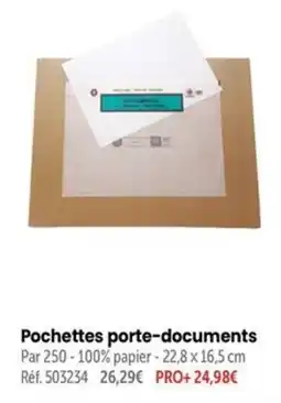 Retif Pochettes porte-documents offre