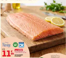 Auchan Supermarché Mr.Goodfish FILET DE SAUMON ATLANTIQUE offre