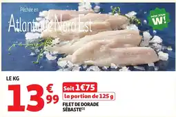 Auchan Supermarché FILET DE DORADE SÉBASTE offre