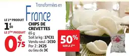Auchan Supermarché CHIPS DE CREVETTES offre