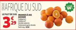 Auchan Supermarché ORANGES À JUS offre