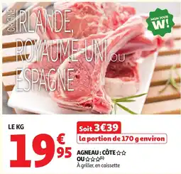Auchan Supermarché AGNEAU : CÔTE offre
