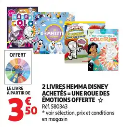 Auchan Supermarché HEMMA Disney offre