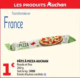 Auchan Supermarché Auchan Pâte à pizza offre