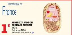 Auchan Supermarché Auchan Jambon Fromage offre