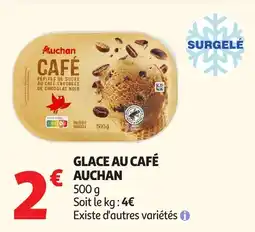 Auchan Supermarché Auchan Glace au café offre