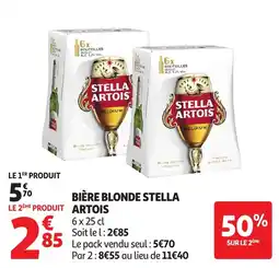 Auchan Supermarché STELLA ARTOIS offre