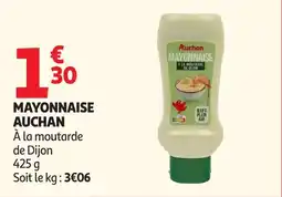 Auchan Supermarché Auchan Mayonnaise offre