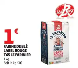 Auchan Supermarché LE FARINIER FARINE DE BLÉ offre
