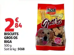 Auchan Supermarché RIGA Biscuits Gros Os offre