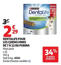 Auchan Supermarché Purina Dentalife offre