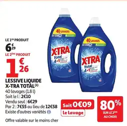 Auchan Supermarché X-TRA Total offre