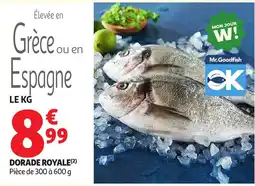Auchan Supermarché Mr. Goodfish DORADE ROYALE offre